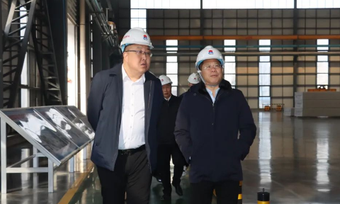 中国有色金属工业协会党委副书记范顺科一行到明泰铝业调研