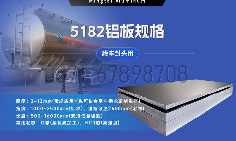 明泰铝业：以5182铝板赋能罐车制造，引领轻量化与安全新标杆