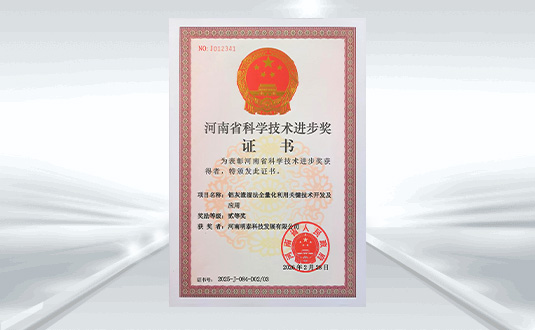河南省科学技术进步奖二等级