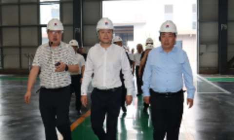 山东省临朐县党政考察团到明泰铝业参观考察