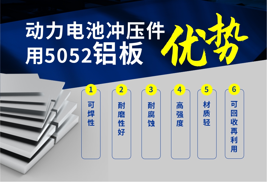 动力电池冲压件用5052铝板_电池板铝合金_厂家直销_可定制_可试样