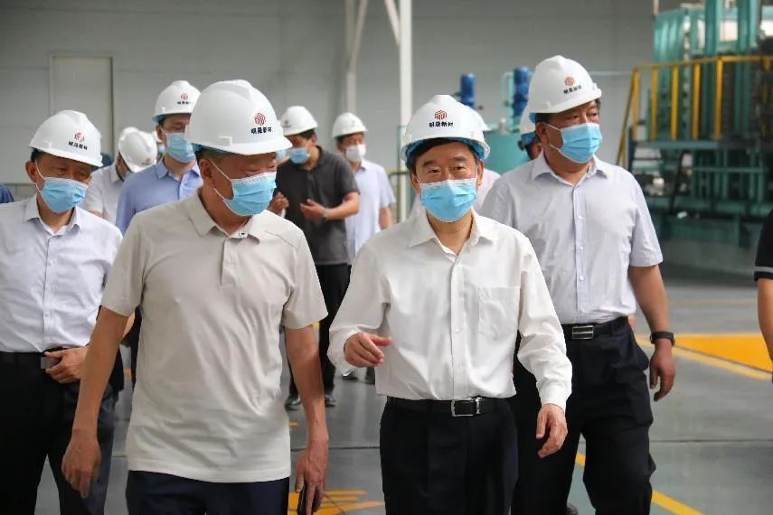 河南省人大常委会副主任乔新江一行莅临明晟新材调研指导_公司动态-河南明泰铝业股份有限公司