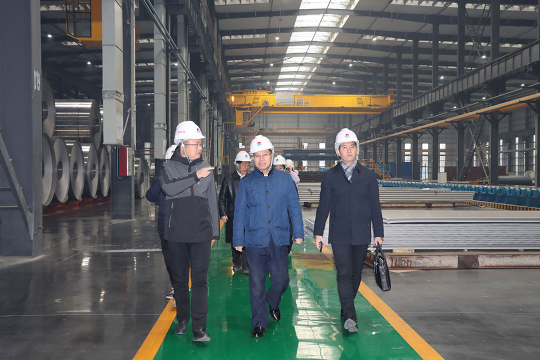 中国投资协会李奎一行到明泰铝业考察